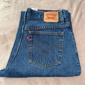 Vintage levis 550 relaxed tapered jean size 14M/L29